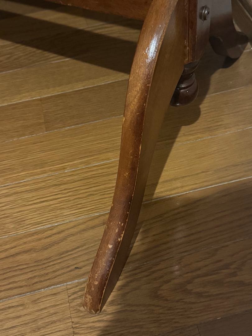 英国クラシック 北欧レトロ 木製 脚付き スタンドミラー 全身鏡 古家具　猫脚