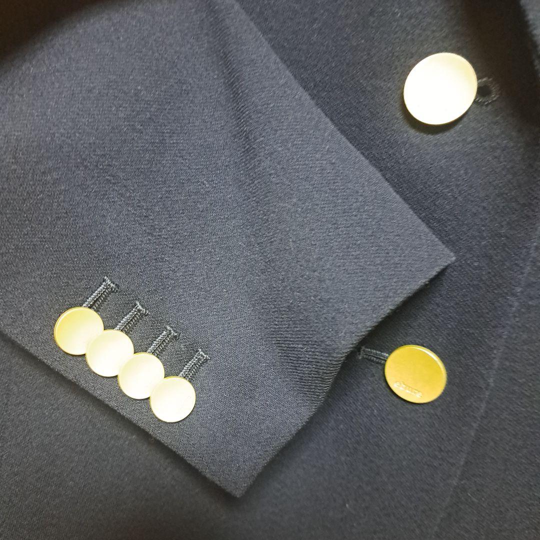 ebure ネイビー テーラードジャケット