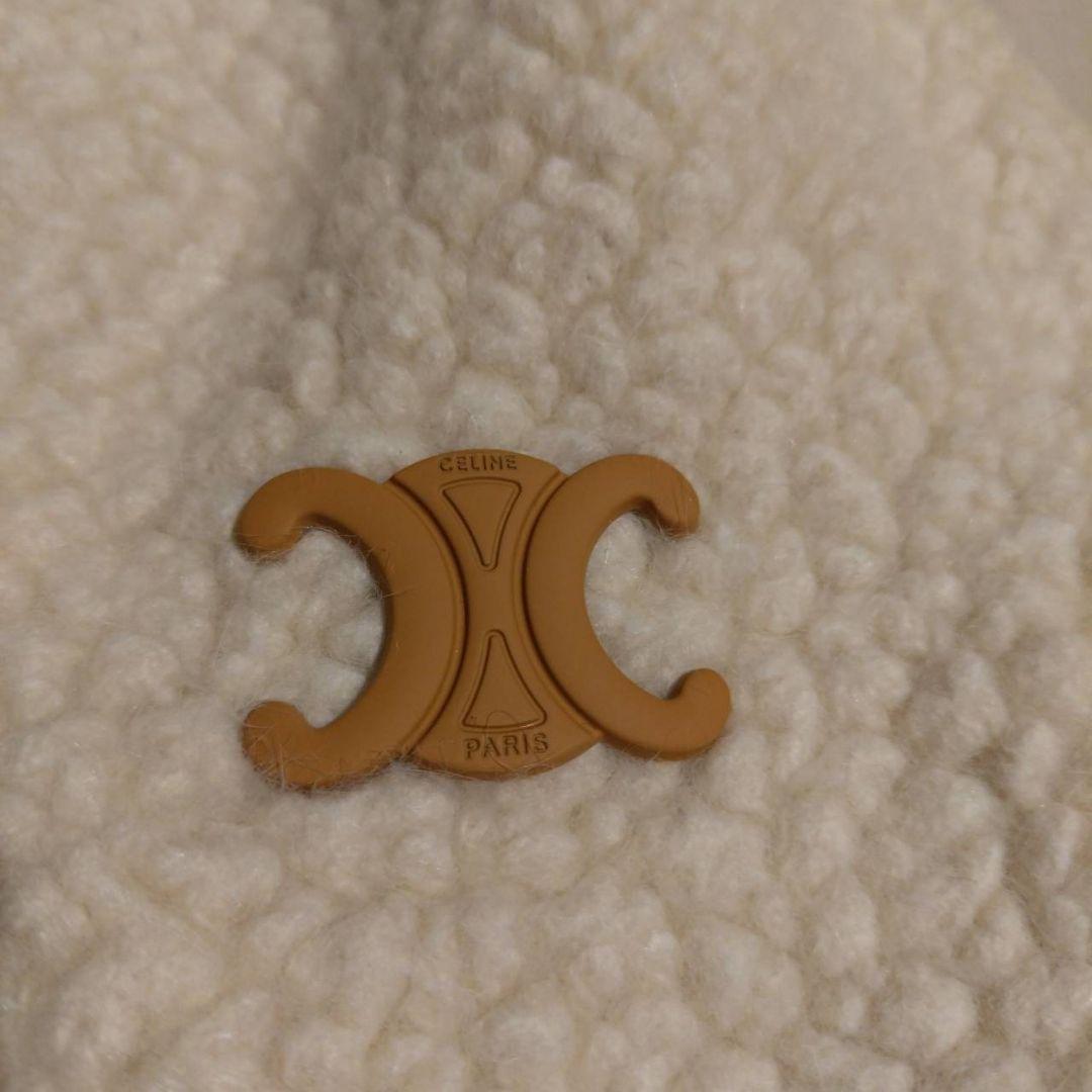 CELINE セリーヌ　　ボア バケットハット 帽子