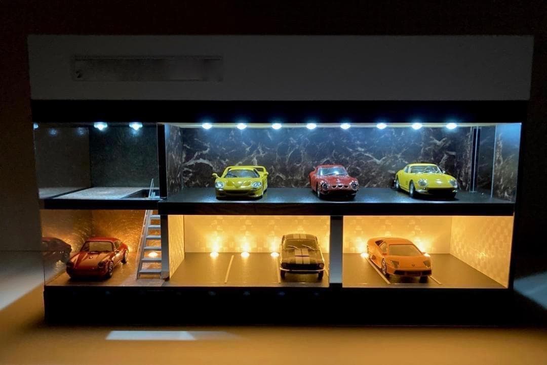 kovoxyオーダー品・ 2層式・ディスプレーBOX / ネオジオラマ