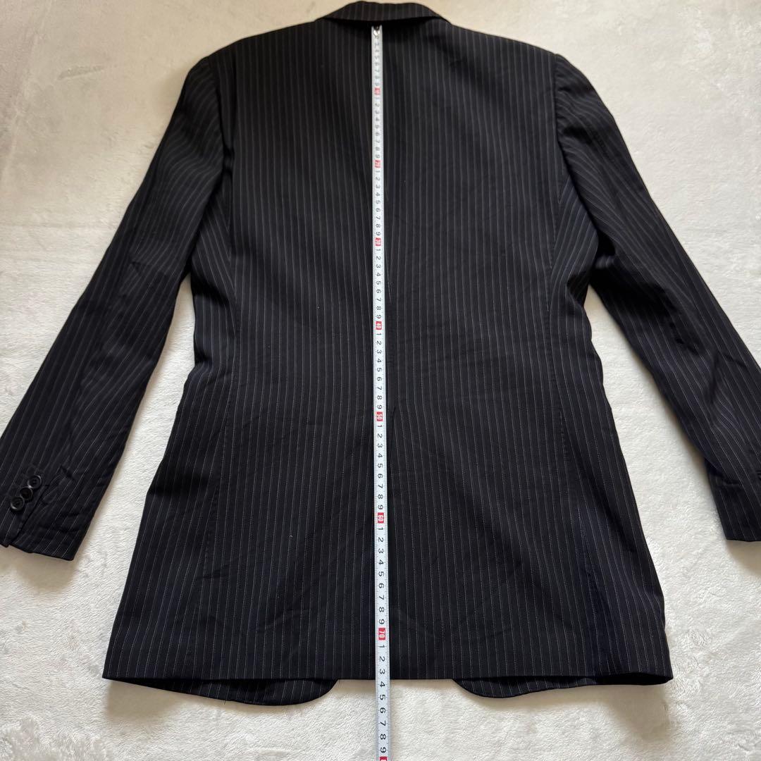 トゥモローランド グアベロ セットアップ　メンズスーツ ストライプ ブラック M