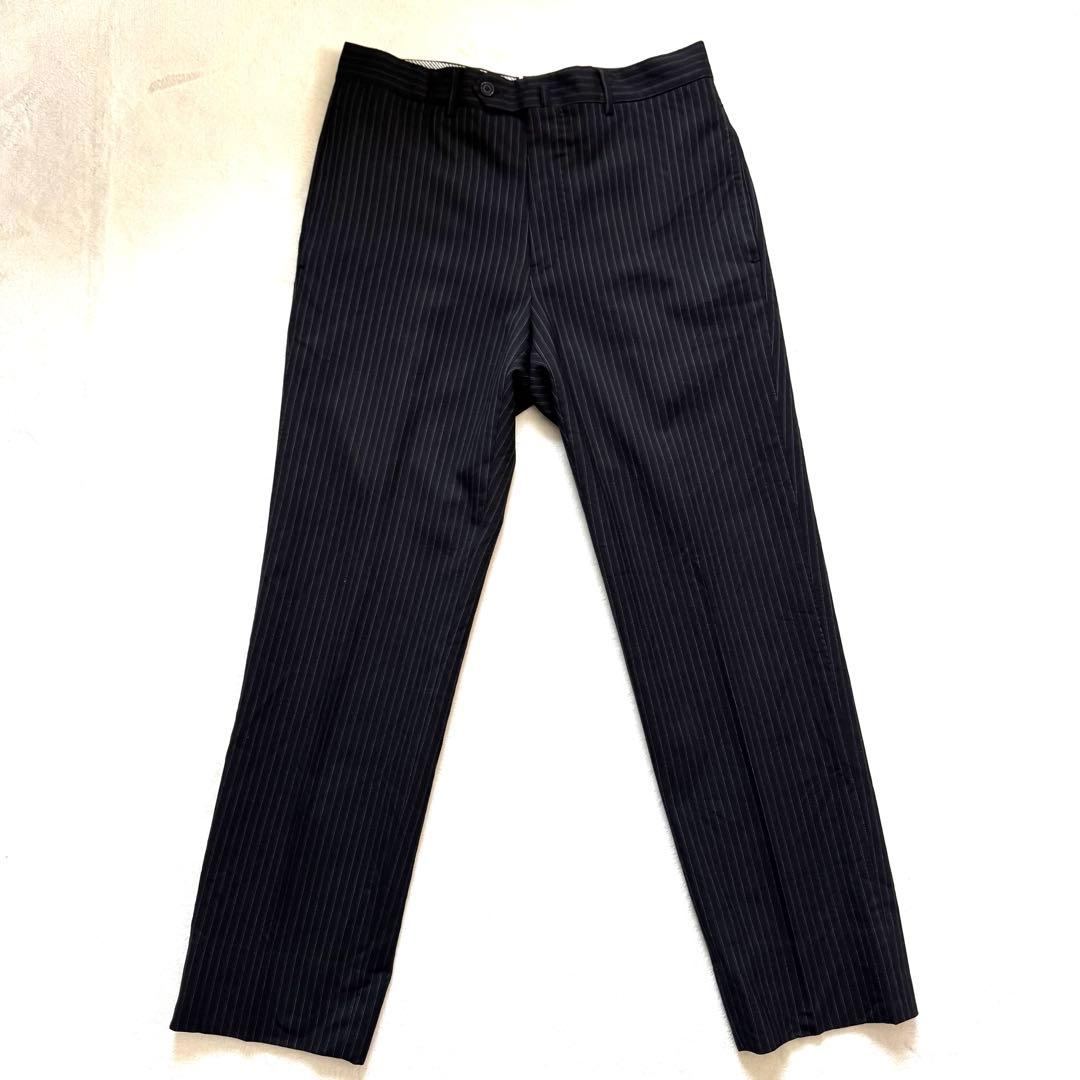 トゥモローランド グアベロ セットアップ　メンズスーツ ストライプ ブラック M