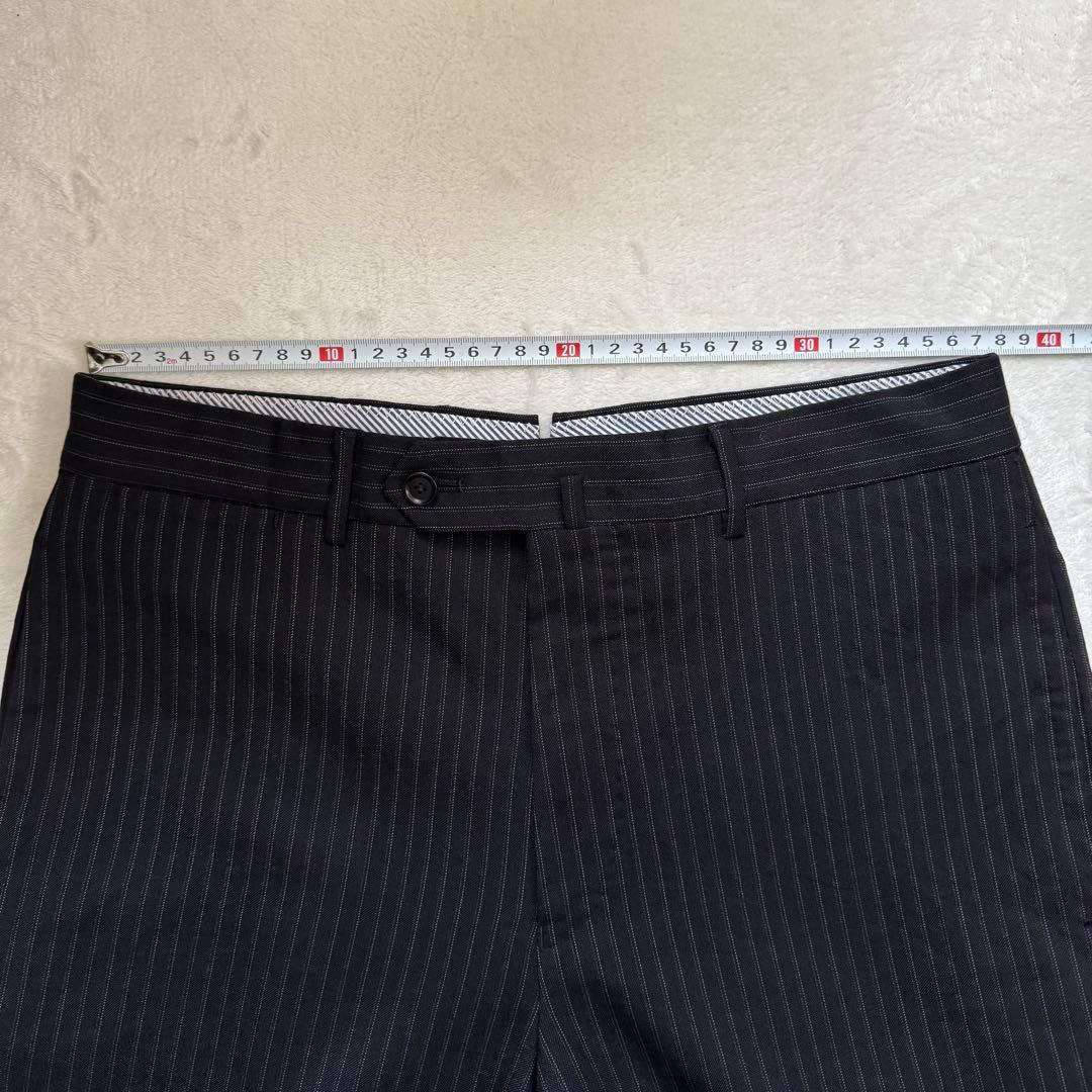 トゥモローランド グアベロ セットアップ　メンズスーツ ストライプ ブラック M