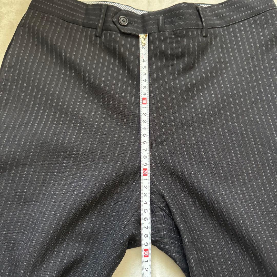 トゥモローランド グアベロ セットアップ　メンズスーツ ストライプ ブラック M