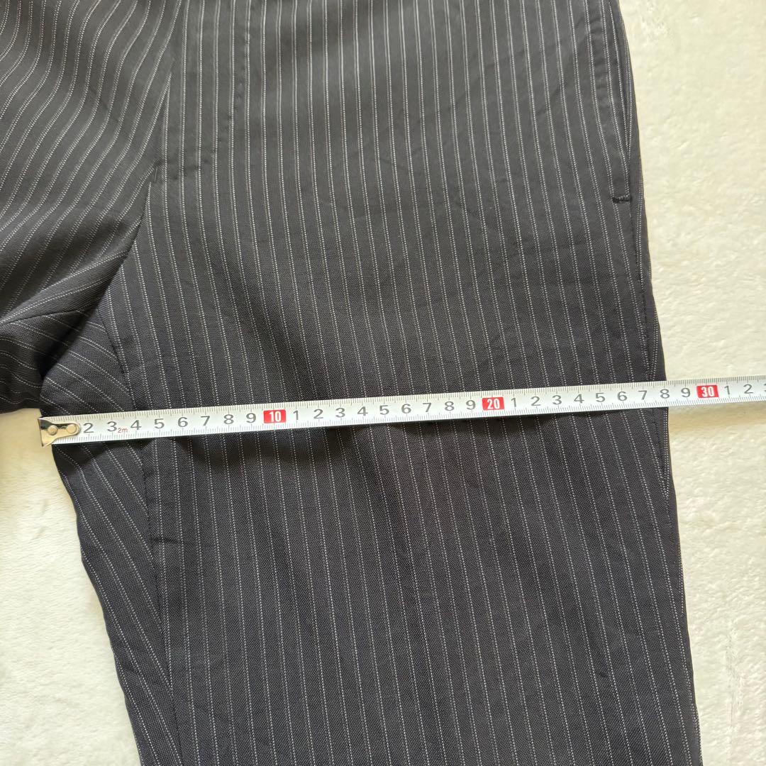 トゥモローランド グアベロ セットアップ　メンズスーツ ストライプ ブラック M