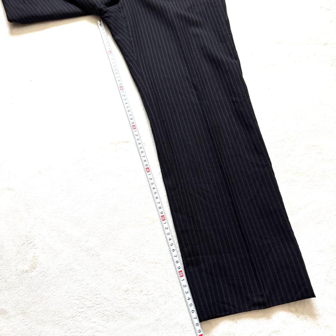 トゥモローランド グアベロ セットアップ　メンズスーツ ストライプ ブラック M