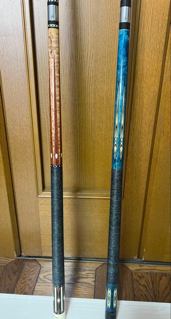 希少ルカシーbuddy hole&ADAM XXIIIビリヤードキュー2本セット
