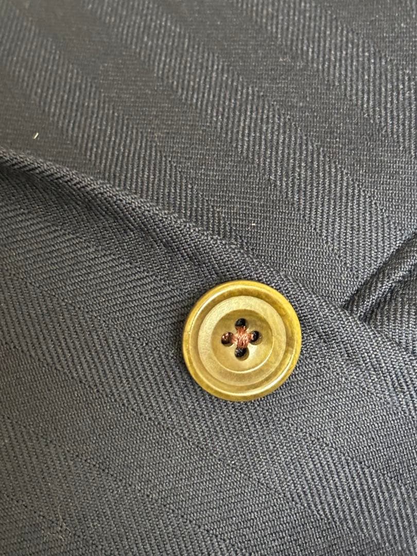 麻布テーラー　美品　冬用　ヘリンボーン・スーツ　A6～AB6程度