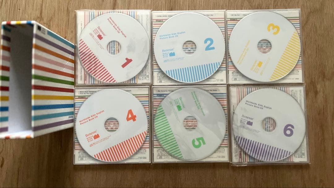 ワールドワイド英語教育キッズアドバンス DVD CD CD-ROM