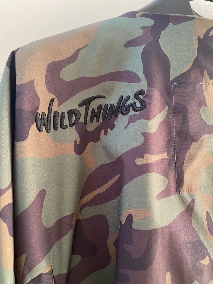 ◼️WILDTHINGS Jun Mikami カモフラージュシェルコート