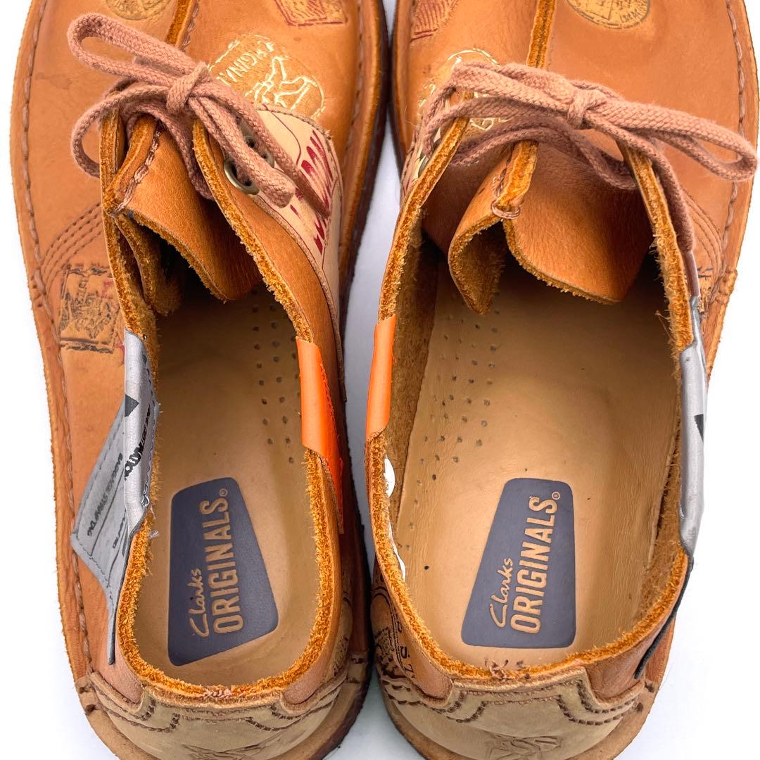 Clarks クラークス【25.5】デザートトレック レザー/パッチワーク/希少
