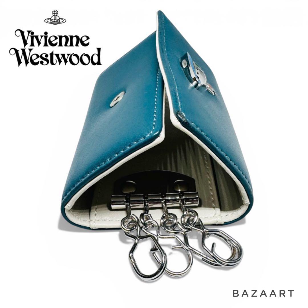 Vivienne Westwood ヴィヴィアン ターコイズ キーケース 兵隊