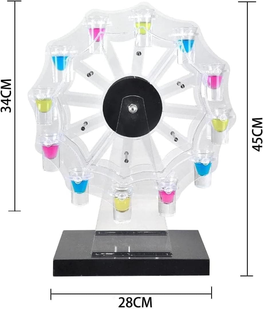 テキーラ観覧車 LED酒ボトルの表示棚 12カップ バー ホテルLED