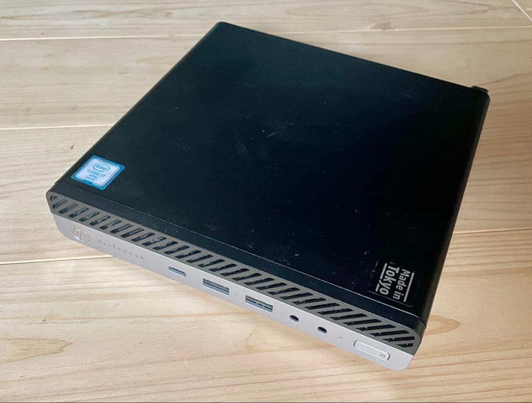 HP EliteDesk 800 G3 i7 8GB/500GB 整備済ミニPC