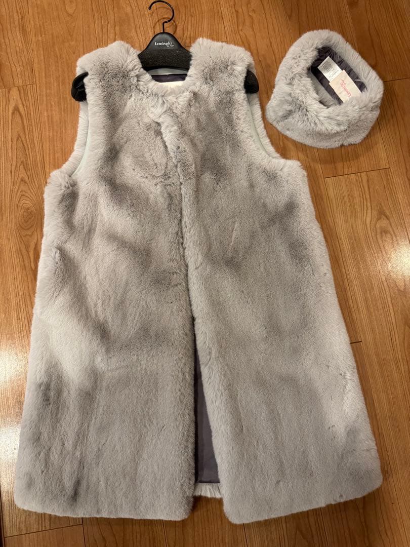 極美品⭐︎lemonplet グレー ファージレ　Sサイズ