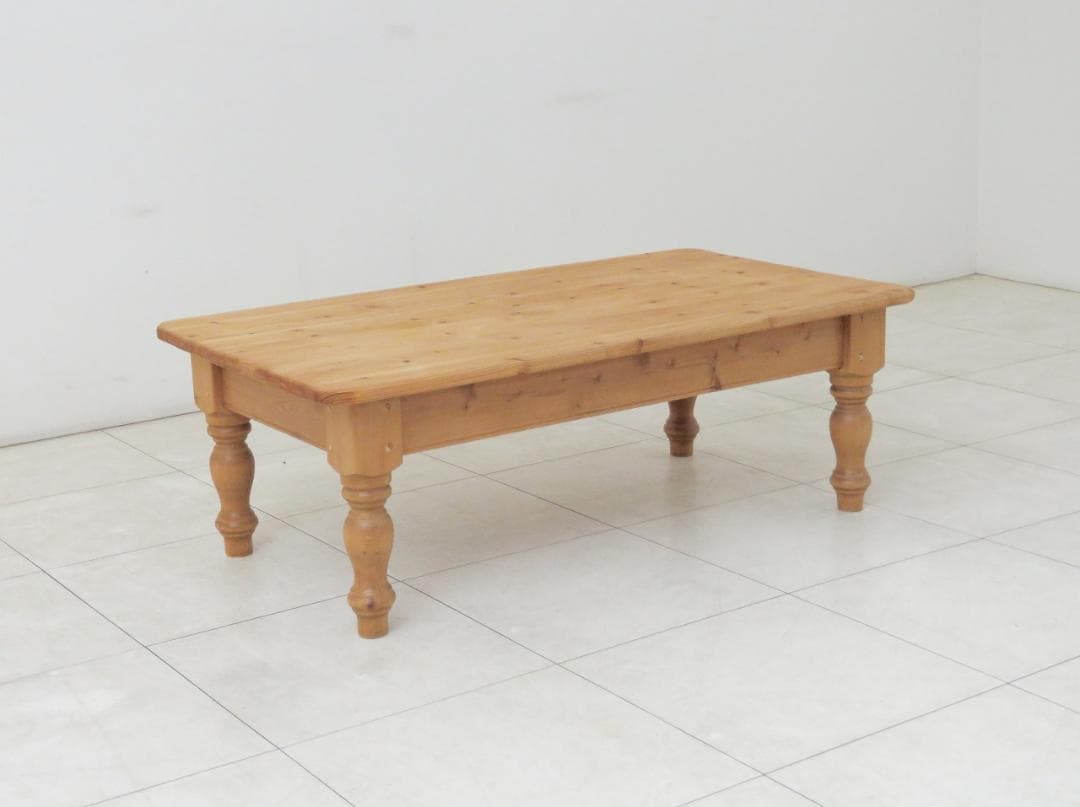 ペニーワイズ パイン無垢材 コーヒーテーブル カントリー センター リビング