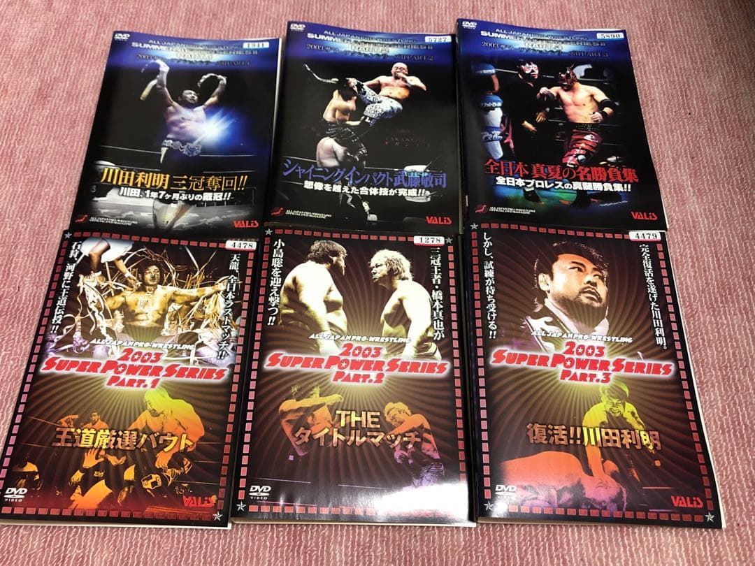 全日本プロレス　2003スーパーパワーシリーズ 《レンタル落ちDVD》