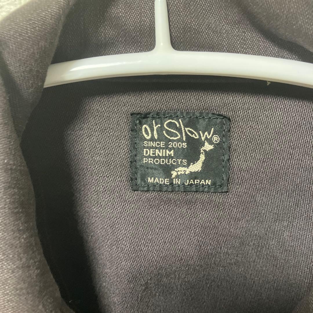 ofSlow ダークグレー ミリタリージャケット