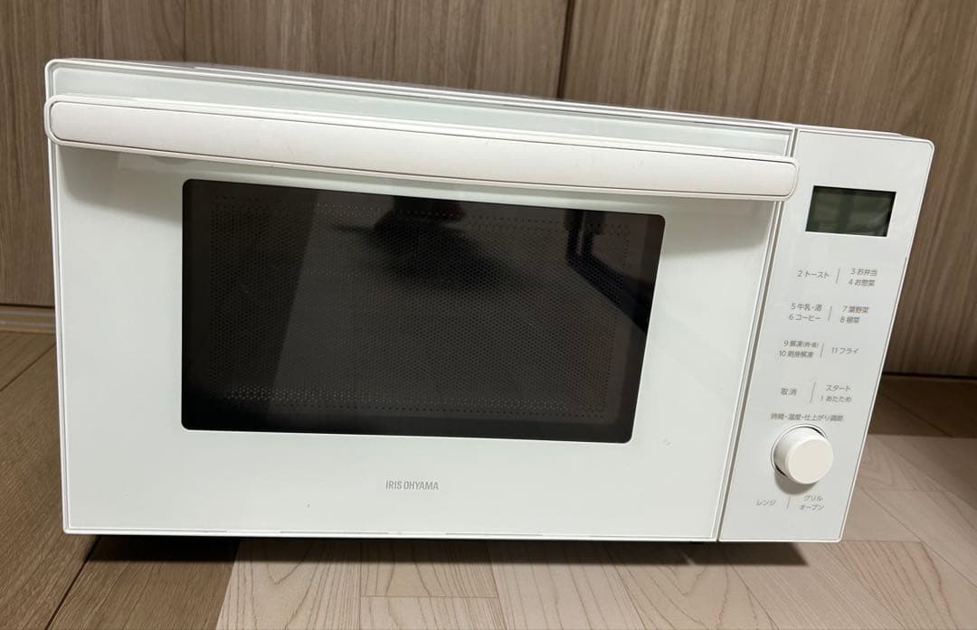 アイリスオーヤマ オーブンレンジ MO-F1809-CW 2023年製 18L
