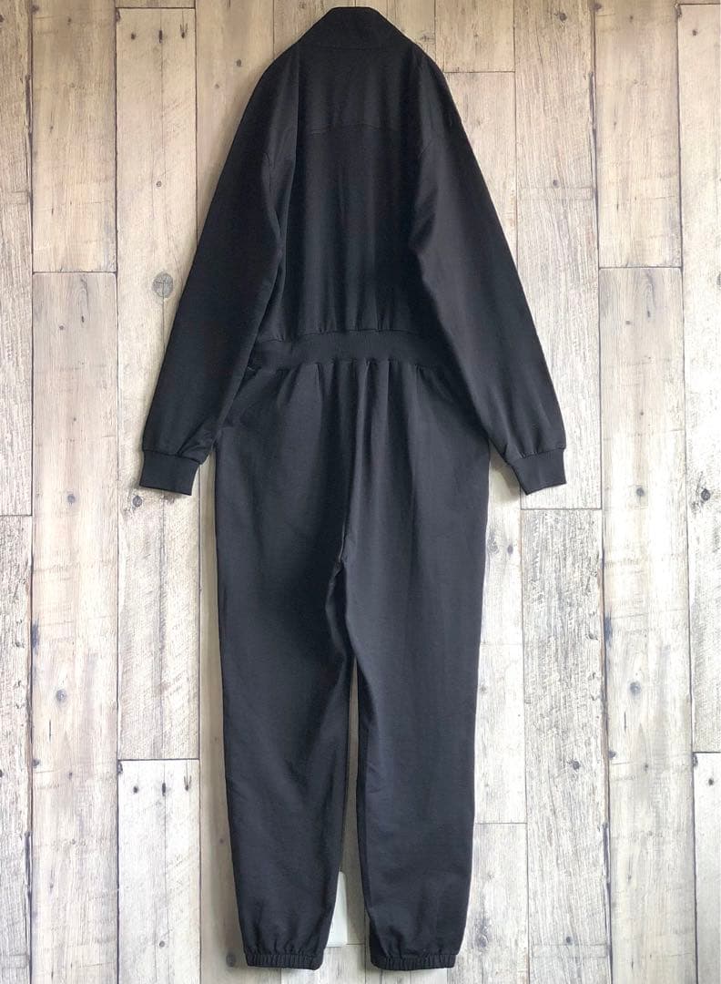 未使用　ZARA ザラ　オールインワン　つなぎ　ツナキ　ジャンプスーツ　黒　切替