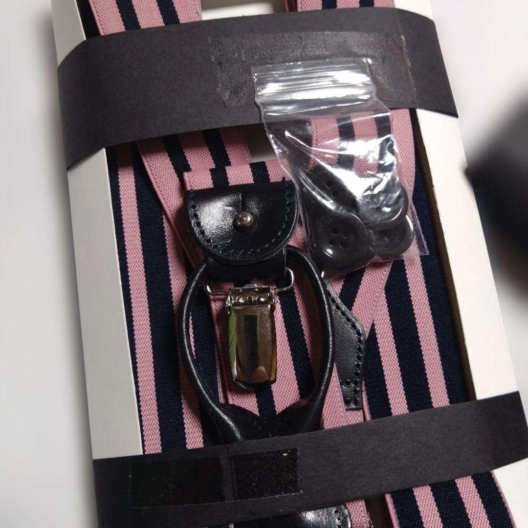 ★未使用品★　五大陸　gotairiku ★アルバートサーストン製サスペンダー