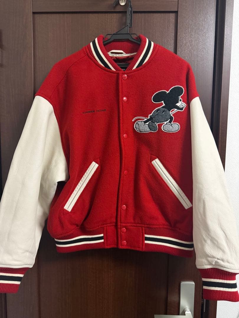 Supreme x Number (N)ine x Mickey Mouse 赤
