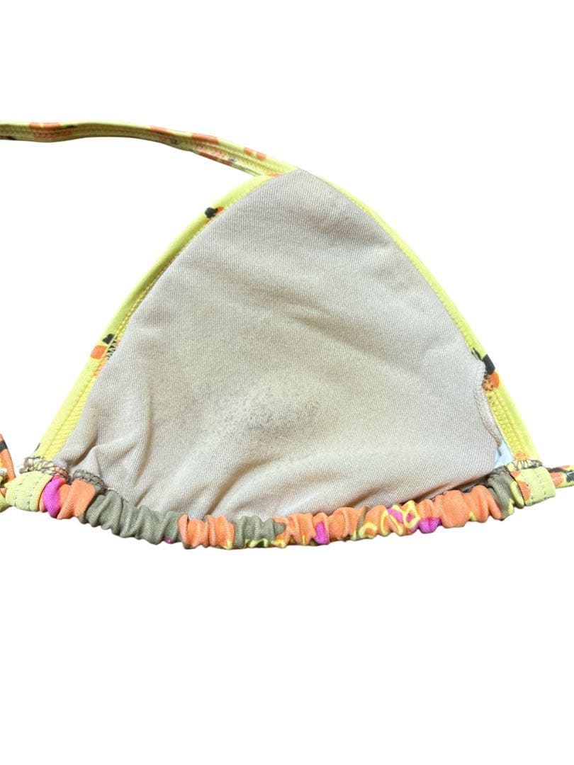 ALBA ROSA ロゴ 三角ビキニ 黄色 オレンジ y2k 平成ギャル 激レア