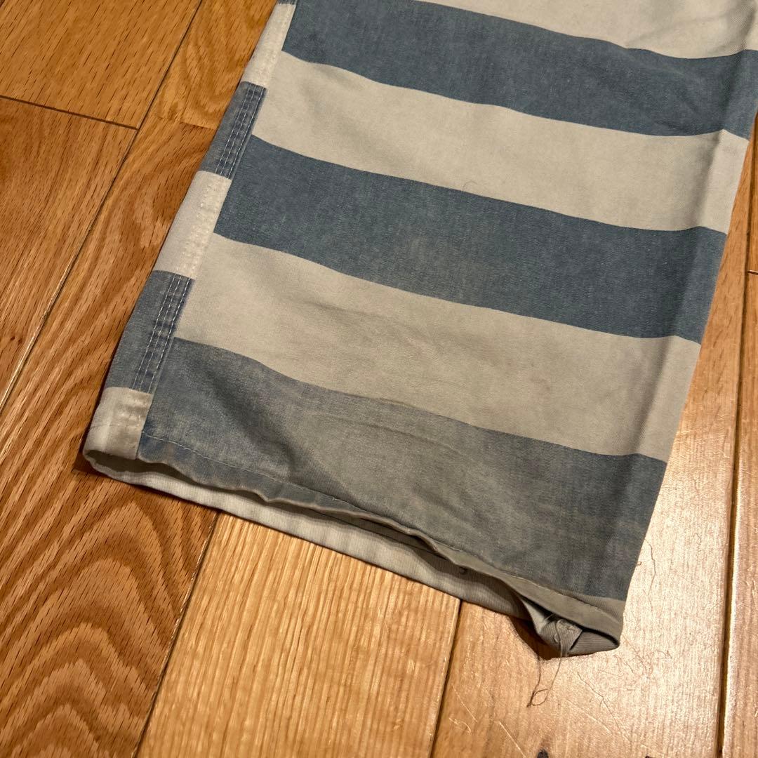 80s ビンテージプリズナーパンツ　prisoner jail 囚人服