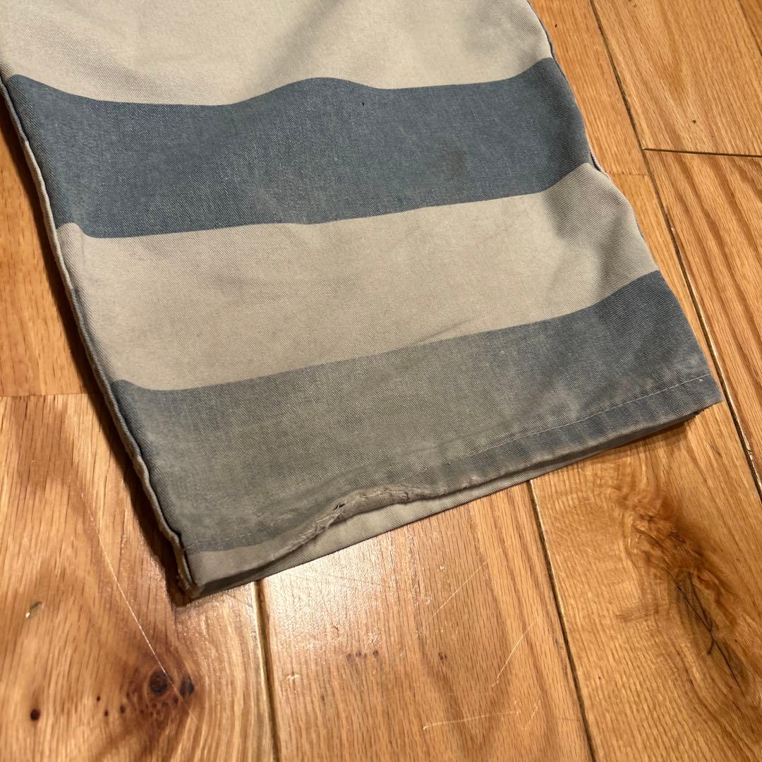 80s ビンテージプリズナーパンツ　prisoner jail 囚人服