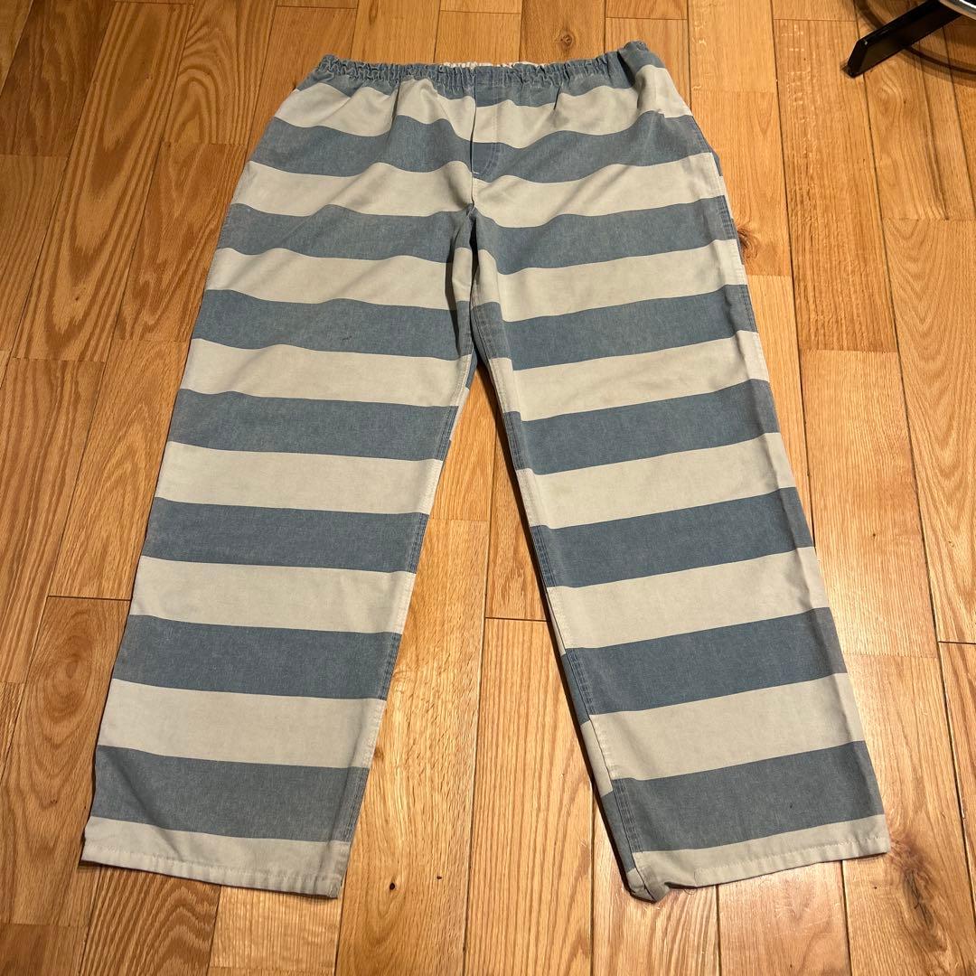 80s ビンテージプリズナーパンツ　prisoner jail 囚人服