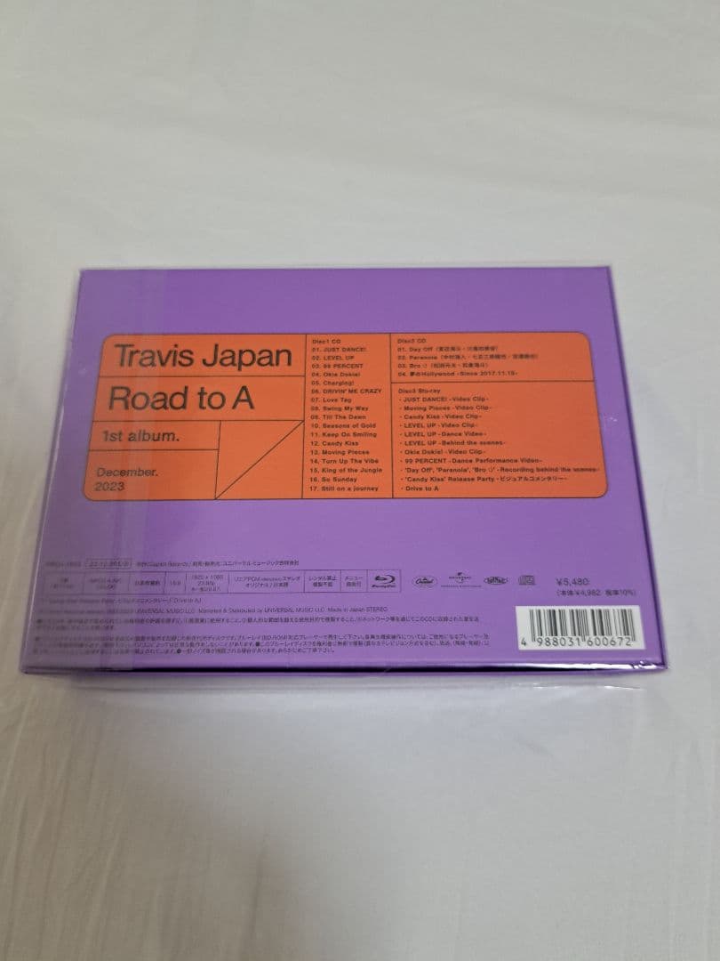Travis Japan Road to A FC限定盤 Blu-ray