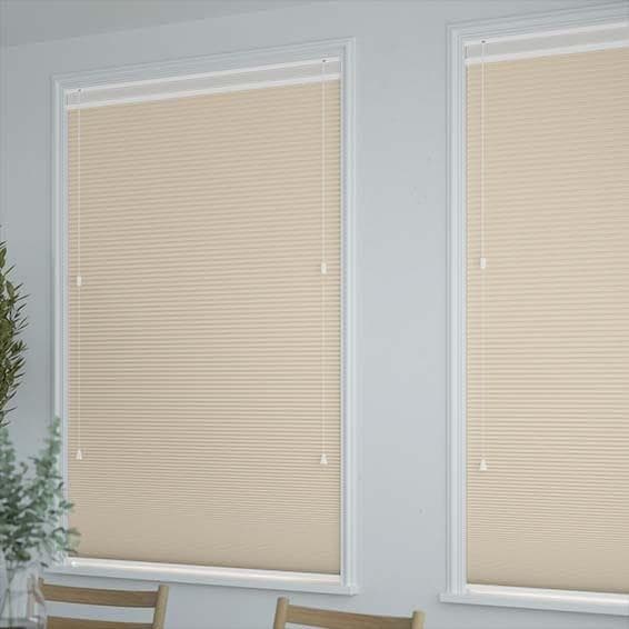 未使用　ハニカムシェード　シアーベージュ　165×130