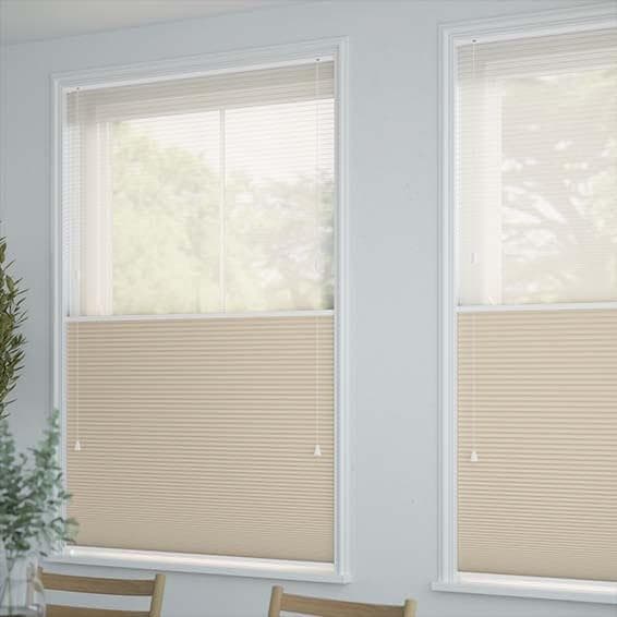 未使用　ハニカムシェード　シアーベージュ　165×130