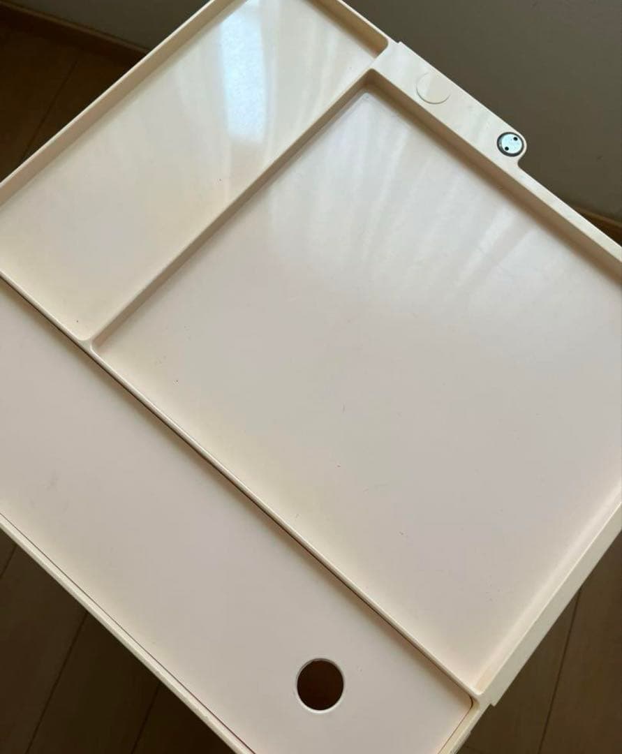 ボビーワゴン　3段3トレー　ピンク