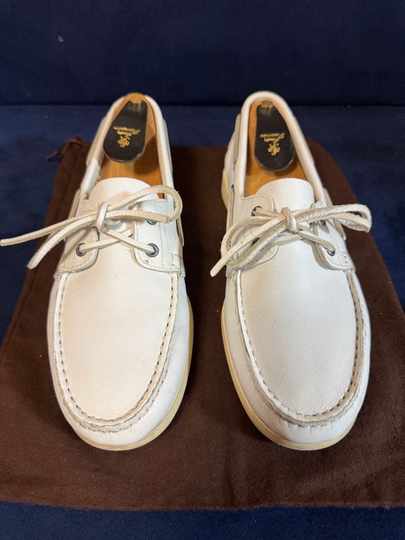 PARABOOT パラーブーツ BARTH デッキシューズ　ホワイト