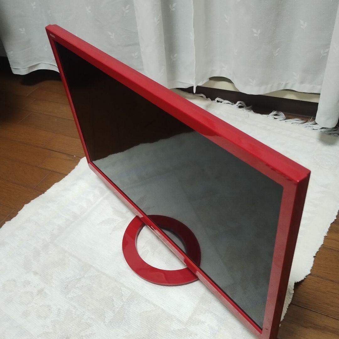 はるしおん　SHARP LC-24K40 液晶テレビ 赤色