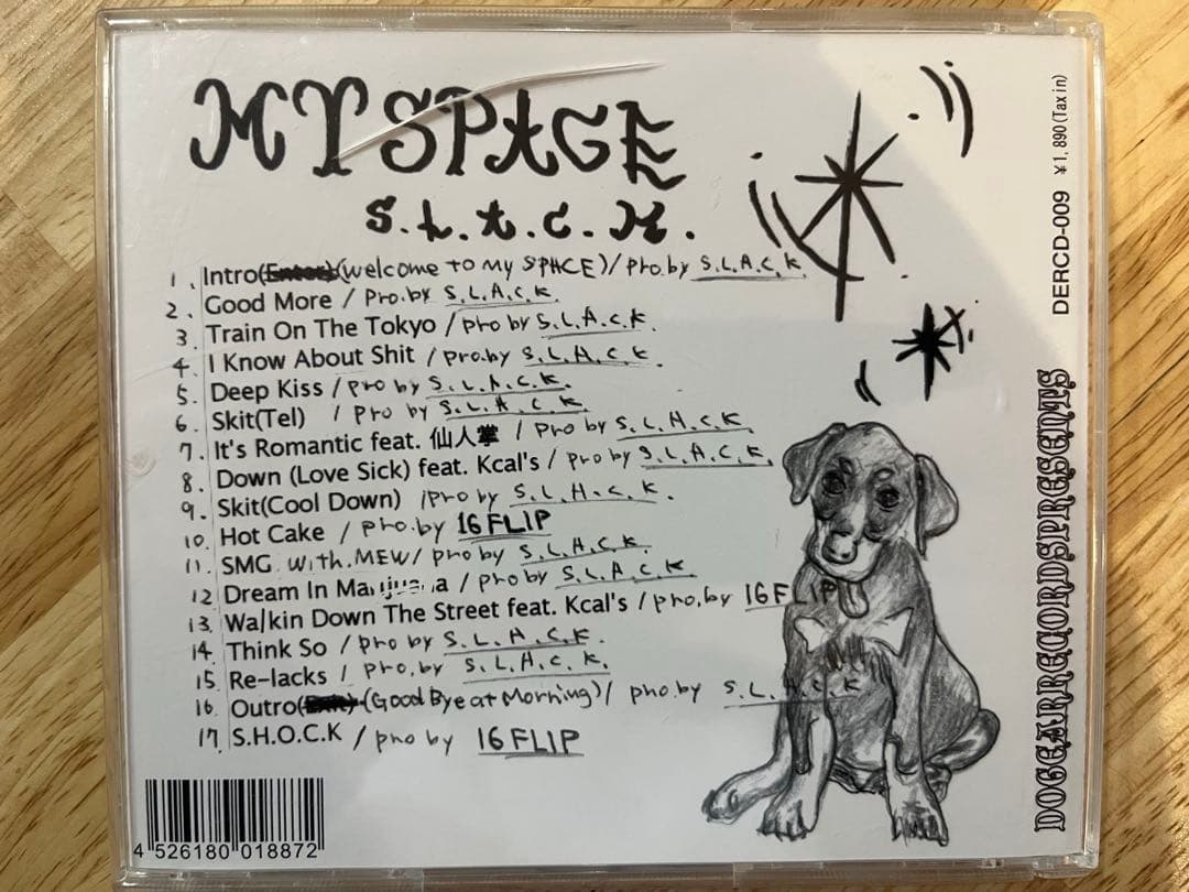 S.L.A.C.K.　My space　CD　slack　5lack レア盤