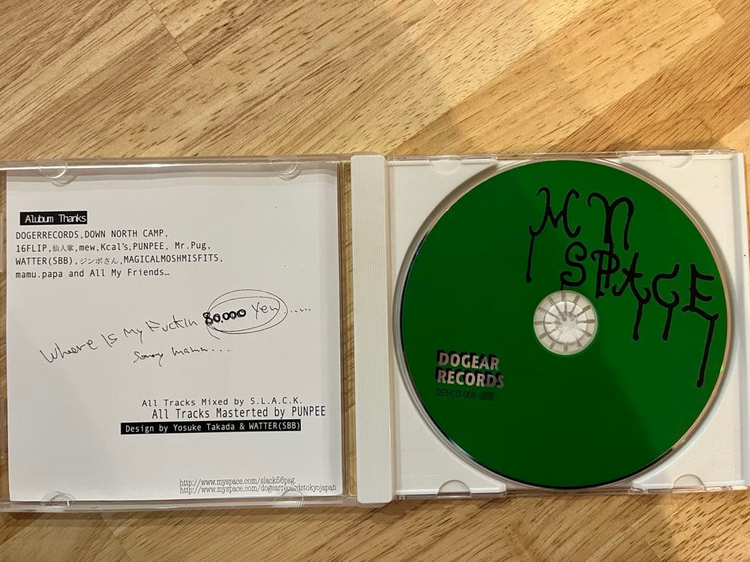 S.L.A.C.K.　My space　CD　slack　5lack レア盤