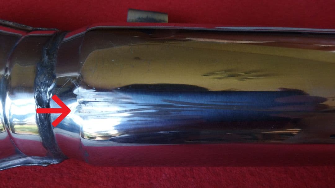 NC40 ホンダスラッシャー400　90φ 2IN1マフラー