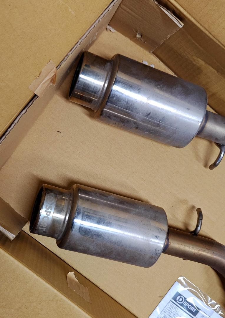 コペン　L880K　D-SPORT　スポーツマフラー　17400-B083