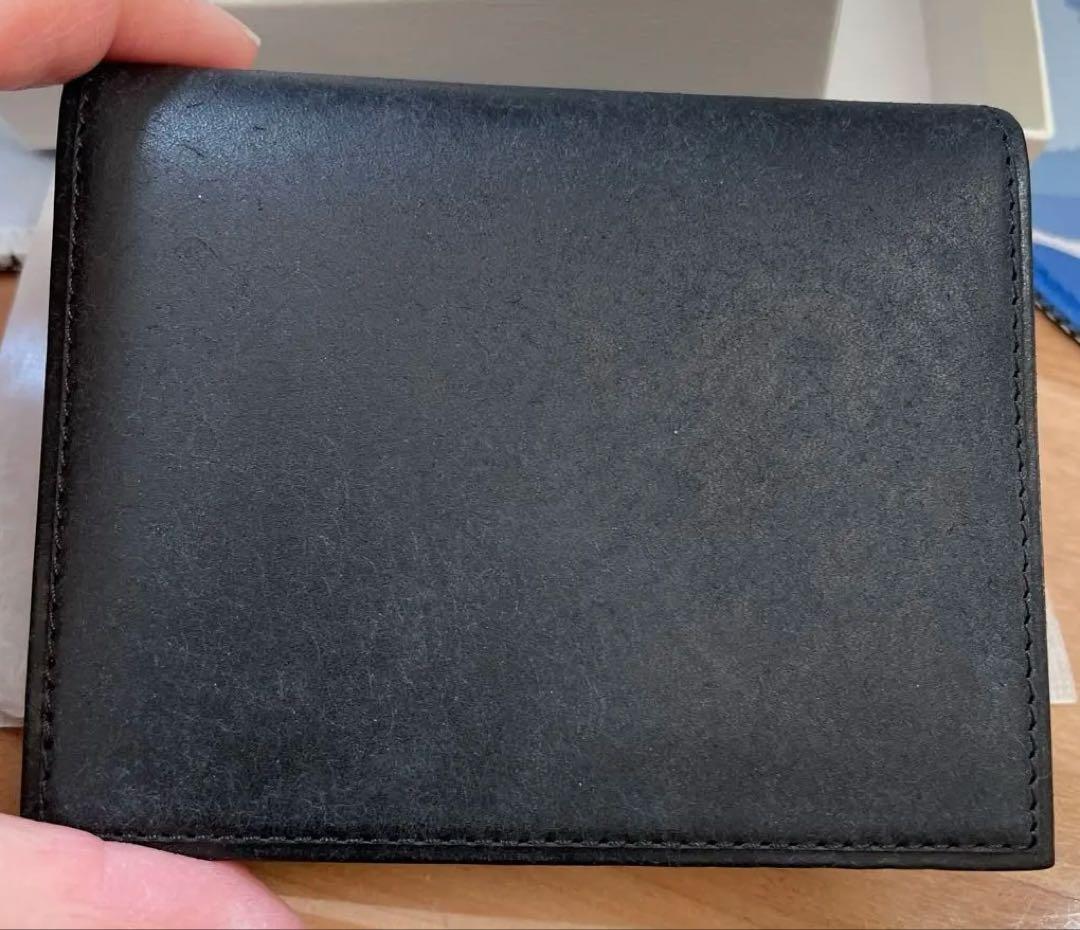 試し入れのみ　レンマ　マリスコ　二つ折り財布 ブラック