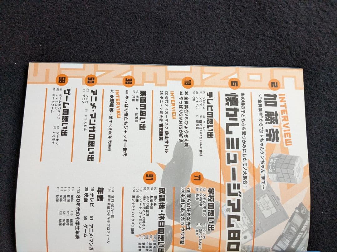 80年代ガキ大全 加藤茶　ミニ四駆　ファミコン　アニメ　駄菓子屋　遊園地　給食