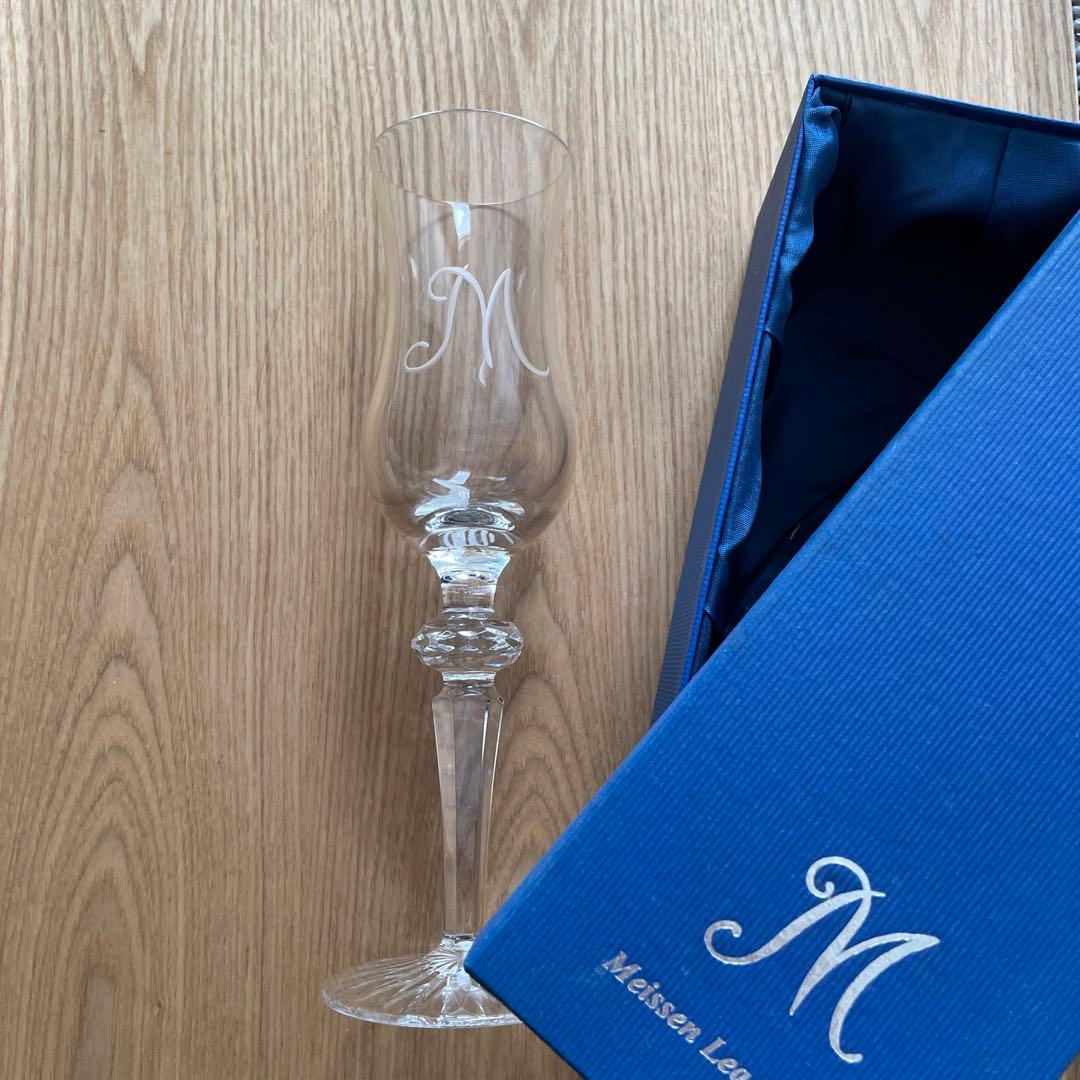 マイセン　シャンパングラス