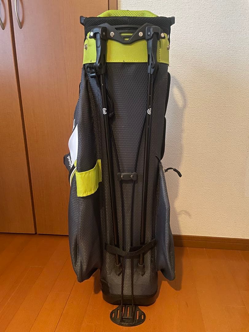 Cleveland Golf キャディバッグ ブラック/グリーン
