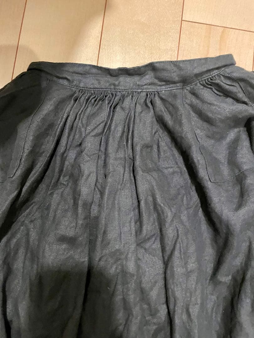 【完売品】dept majotaeリネン チュニック ブラック