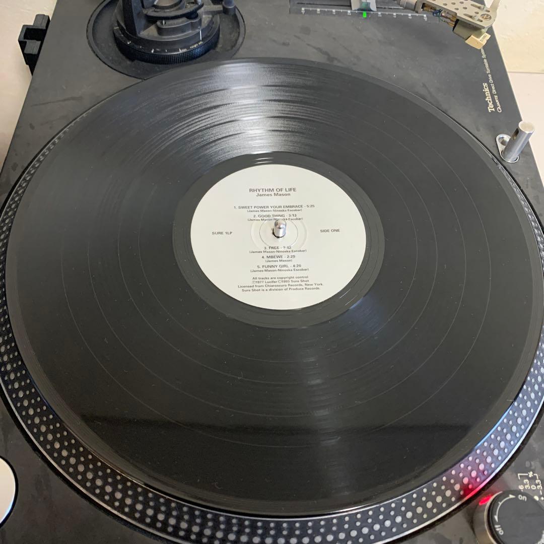 アナログLP James Mason/Rhythm Of Life
