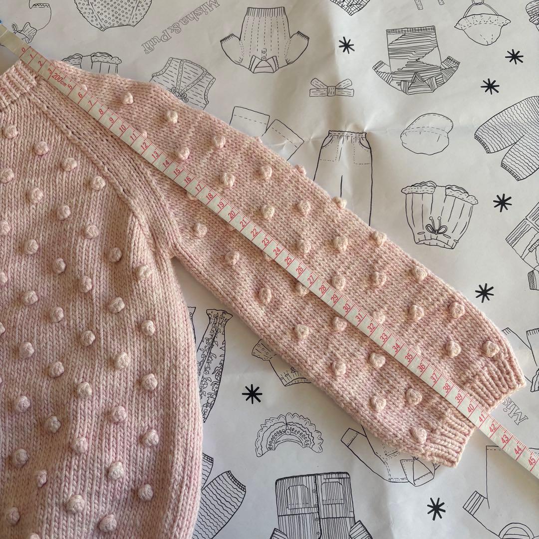 Misha & Puff ピンク カーディガン