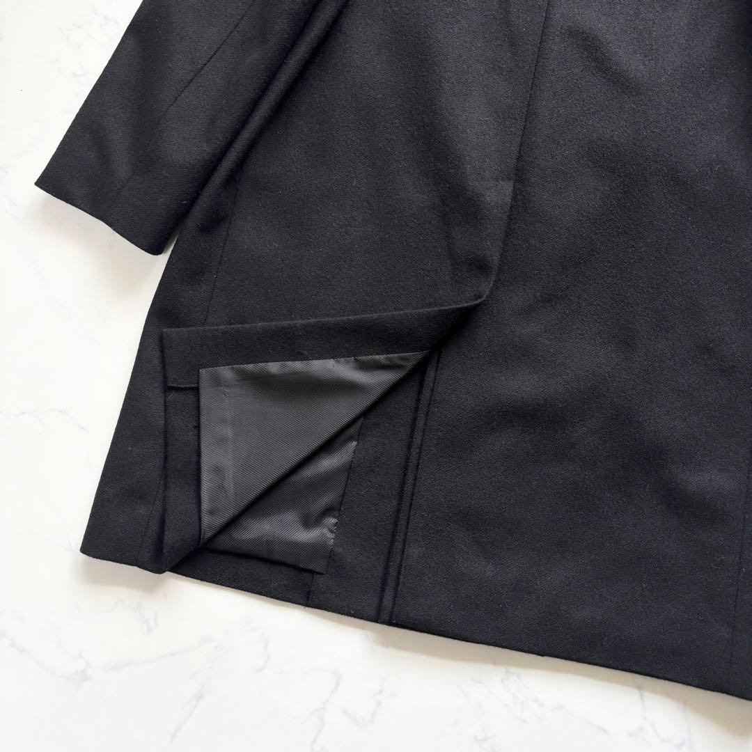 美品 マッキントッシュ 現行 ウェリントン ショートビーバー カシミヤ 黒 38