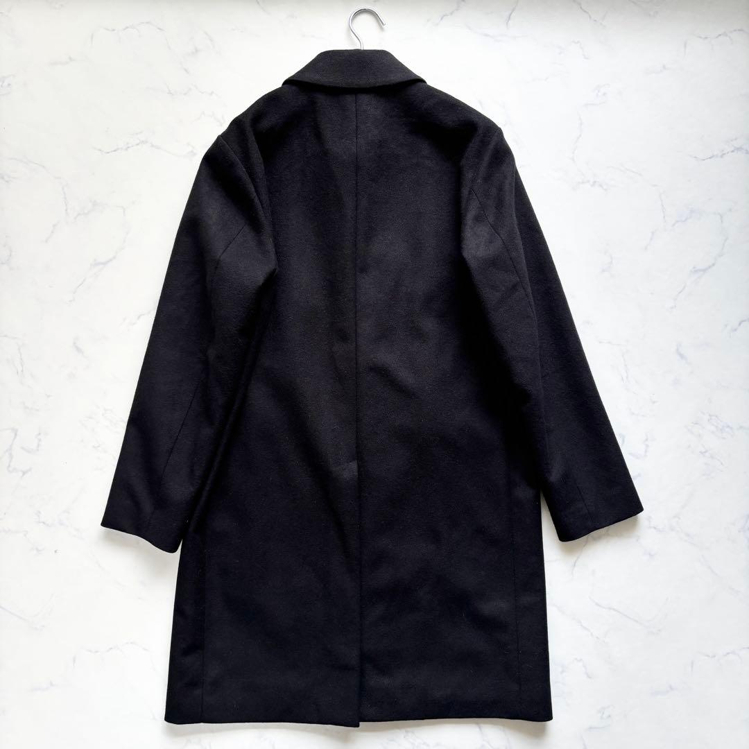 美品 マッキントッシュ 現行 ウェリントン ショートビーバー カシミヤ 黒 38