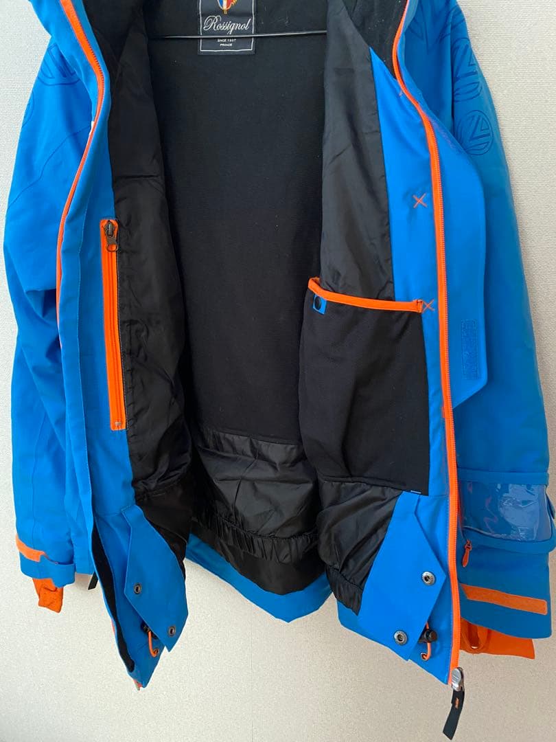 LANGE スキーウェア 青 メンズ　L サイドフルオープン